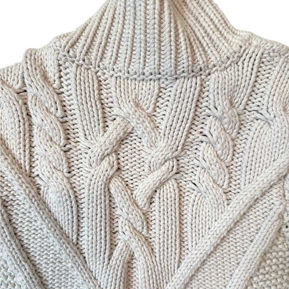 Ted Baker London Cream Chunky Knit Sweater Size 1/XS - Picture 6 of 11